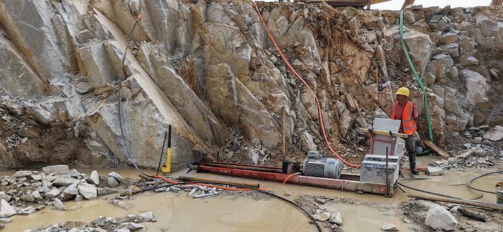 application of horizontal core drilling machine